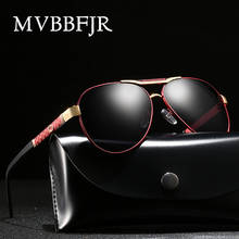 MVBBFJR Fashion Pilot Men Women Polarized Sunglasses Driving Shade Mirror Eyewear Brand Design Retro Luxury Goggle Glasses UV400 2024 - buy cheap