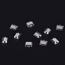 For Mobile Phone Micro USB Jack Connector 5 pin Charging   Sell 10Pcs JETTING New Micro USB 5pin B Type Female Connector 2024 - buy cheap