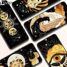 Moon Tarot For Xiaomi Redmi K30 K30S Mi 10T Lite Pro Poco X3 NFC X2 M3 M2 F2 Pro C3 F1 Soft Black Phone Case 2024 - buy cheap