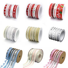 1Roll Character Polyester Fabric Printed Gift Ribbon Trim Ornaments For Hair Needlework Craft Decorations Handcraft DIY Bow Home 2024 - buy cheap