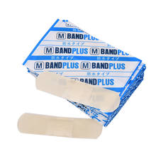 50pcs/1Box First Aid Bandage Hemostatic Medical Disposable Waterproof Band-Aid With A Sterile Gauze Pad First Aid 2024 - buy cheap