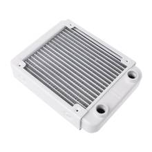 120mm Aluminum Computer Radiator Water Cooler 10 Tube CPU Heat Sink Exchanger 2024 - buy cheap