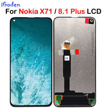 100% Test For Nokia X71 LCD Display For Nokia 8.1 plus TA-1188 Touch Panel Screen Digitizer Assembly For Nokia X71 TA-1167 lcd 2024 - buy cheap