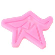 DIY Crafts Jewelry Earring Keychain Epoxy Resin Mold Paper Crane Silicone Mould 1XCA 2024 - buy cheap