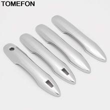 TOMEFON For Toyota Corolla 2019 2020 Car Side Door Handle With Smart Key Hole Decoration Cover Trim Exterior Accessories ABS 2024 - buy cheap