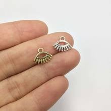 Eruifa 20pcs 12*7mm Eye  Zinc Alloy Jewelry DIY Charms Pendant Necklace, Earring Bracelet 2 Colors 2024 - buy cheap