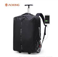 women carry on Travel trolley bag Rolling Luggage backpack bags on wheels wheeled backpack Business Cabin Travel trolley bags 2024 - buy cheap