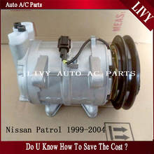 Compressor ca para automóveis nissan, componentes internos d22 e 926000x010 5060120880 2024 - compre barato