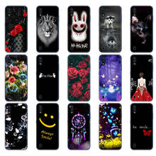 Capa florida para samsung m01 5.7 ", capa de silicone macio tpu para samsung galaxy m01 com amortecedor 2024 - compre barato