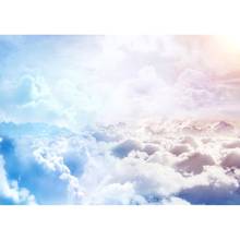 Clouds Sky Photo Background Computer Printed Fond Photography Backdrop Studio for Children Baby Portrait Toy Photophone Props 2024 - buy cheap