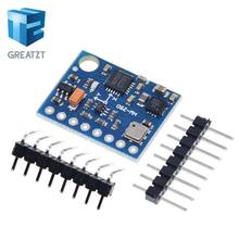 TZT GY-87 10DOF модуль MPU6050 HMC5883L BMP180 GY87 модуль датчика GY87 для Arduino 2024 - купить недорого