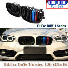 Car Front Bumper Racing Grills Grilles Front Grill Grilles Kidney Replacement For BMW 1 Series F20 2015 2016 2017 2018 M Colors 2024 - buy cheap