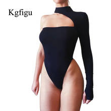 Kgrottle-monos de Fitness de manga larga para mujer, monos sexys elegantes y suaves de buena calidad, color negro, para fiesta y Club, nuevo estilo, 2021 2024 - compra barato