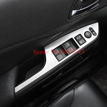 For Honda CRV CR-V Accessories 2012 2013 2014 2015 2016 Stainless Steel Interior Door Window glass Switch Panel LHD Cover Trim 2024 - buy cheap