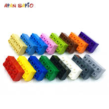 8PCS BIG Size DIY Building Blocks Thick Figures Bricks 2x4Dots Educational Creative Compatible brands bricks Toys for Children 2024 - buy cheap