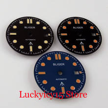 BLIGER New Automatic 31mm Watch Dial Watch Face for MIYOTA 8215 DG MINGZHU 2813 Date Display Window 2024 - buy cheap