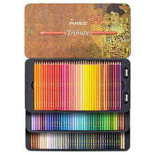 Marco Tribute Master 48/72/100/120 Colored Pencils Professional Artist Oil Pencil Set Fine Art Drawing Gift Box Colour Pencils 2024 - buy cheap