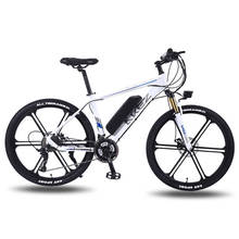 Adult Electric Bicycle Snow Two Wheeled Electric Bicycles 26'' 350W 36V Electric City Bike With Disc Brake/Shock Absorber 2024 - compre barato