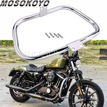 Motorcycle Highway Crash Bar 1-1/4" Tube 32mm Front Engine Guard For Harley Sportster 1200 883 XL 48 72 XL1200 XL883N 2004-later 2024 - buy cheap