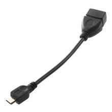 USB A 2,0 мама к Micro USB B папа кабель адаптер 2024 - купить недорого