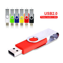 USB flash drive Rotation 128gb pen drive 2.0 memory stick 32GB 16GB 8GB 4GB usb flash card 64gb USB Stick 256 gb flash drives 2024 - buy cheap
