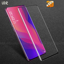 Película protetora de vidro temperado para oppo encontrar x x2 pro, cobertura completa 3d, película protetora de vidro curvo 3d 2024 - compre barato