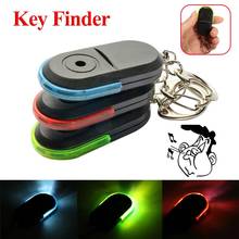 Wireless Alarm Key Detector Anti-lost Locator Keychain Whistle Light LED Sound Tracker Things 2024 - buy cheap