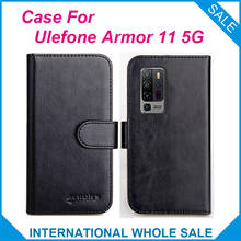 Чехол-накладка Ulefone Armor 11 5G чехол 6 цветов Флип слотов для карт кожаный кошелек чехол s для Ulefone Power 11 5G крышка слоты для карт сумка для кредитных карт 2024 - купить недорого