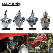 SCL MOTOS Motorcycle Mikuni VM16 VM22 VM26 VM28 Carburetor 19mm 26mm 30mm 32mm Carburador For 110cc-250cc Dirt Pit Bike ATV Quad 2024 - buy cheap