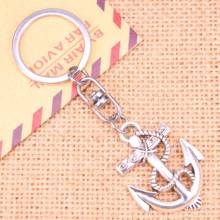 New Fashion Keychain 40*38 mm anchor rope Pendants DIY Men Jewelry Car Key Chain Ring Holder Souvenir For Gift 2024 - buy cheap