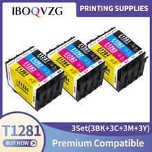 Картриджи IBOQVZG 4, совместимые с EPSON 128, для принтеров stylus SX125, SX130, SX435W, SX235W, BX305F, BX305FW, BX305FW Plus 2024 - купить недорого