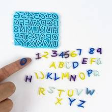 English Letters Number Pendant Casting Silicone Mould DIY Crafts Jewelry Making Tools Alphabet Epoxy Resin Mold 2024 - buy cheap