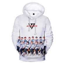 3 To 20 Years KPOP SEVENTEEN 17 Fashion 3D Printed Hoodie Boys Girls Hip Hop Long Sleeve Sweatshirt High quality Jacket Clothes 2024 - buy cheap