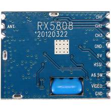 Mini módulo receptor de Audio y vídeo inalámbrico, 5,8G, FPV, RX5808, para sistema FPV, helicóptero RC, piezas RC 2024 - compra barato