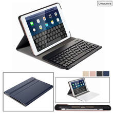 Capa para tablet com teclado para ipad, compatível com os modelos mini 5, air 1, 2, 3, 4, 10.9, pro 11, 7th, 8th, 10.2, 5th, 6th gen 9.7, 2017, 2018 2024 - compre barato