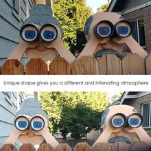Funny Fence Decoration Nosy Old Man and Lady Yard Sign Decoration for Patio Yard Lawn Ornament Gift Model Home Garden Decoration 2024 - buy cheap