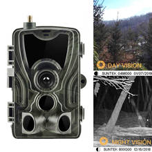 Câmera de trilha hc801m 2g com visão noturna., para caça, armadilhas fotográficas e trilhas com disparo de 1080 s, 16mp, 0.3 p, mms, smtp, sms. 2024 - compre barato
