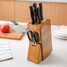 Wooden Knife Holder Kitchen Supplies Tool Storage Rack Knife Holder Creative Kitchenware Rack Knife Shelf Kitchen Knife Holder 2024 - buy cheap