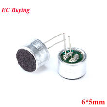 5pcs Microphone 6*5mm Capacitive Electret Microphone Pick-Up Sensitivity 52D Microphone Condenser MIC 6x5mm 6mmx5mm 2024 - buy cheap