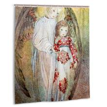 Inspirational Angel Arms Shower Curtain,Waterproof Polyester Decorative 2024 - buy cheap