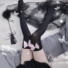 Lace Top Thigh High Stockings Fashion Stockings Black Ladies Female Stocking Sexy Lingerie Women's Sexy Fishnet Stockings Sheer 2024 - buy cheap