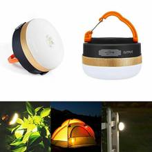 Mini luces de Camping portátiles, linterna LED de 3W para acampar, lámpara impermeable para tiendas de campaña, lámpara colgante de noche para senderismo al aire libre, recargable por USB 2024 - compra barato