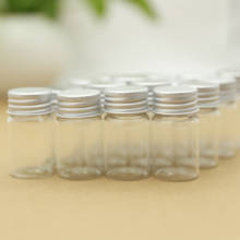 50pieces 30*50mm 20ml Small Glass Bottles Aluminum Caps Glass Tiny Jars Vials Transparent Glass Containers Perfume vial Bottle 2024 - buy cheap