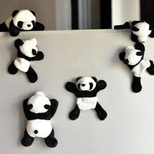 1Pc Cute Soft Plush Panda Fridge Magnet Refrigerator Sticker Cartoons Decal Gift Souvenir Home Decor Kitchen Accessories New #W 2024 - buy cheap