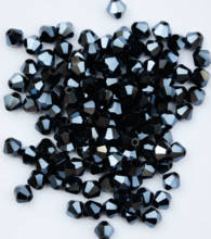 Cuentas de cristal bicono de alta calidad, color azul metalizado chino, 720 unids/lote, 3mm, Envío Gratis 2024 - compra barato