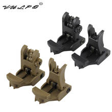 VULPO Tactical 71L Front Rear Sight Set Folding Polymer Sights For Hunting Airsoft 2024 - buy cheap