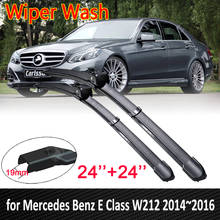 Стеклоочистители для Mercedes Benz E Class W212 2014 ~ 2016 2015 E250 E300 E350 E400 E550 E63, автомобильные аксессуары, стеклоочиститель 2024 - купить недорого