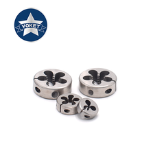 HSSE Adjustable AR-D Left hand Round Die UNC4-40L 5-40L 6-32L 8-32L 10-24L 1/4-20L 5/16-18L 3/8-16L 1/2-13L Screw Threading Dies 2024 - buy cheap