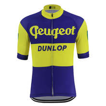 Classic cycling jersey retro men tops pro yellow blue shirts tour mtb road Mountain bike wear clothing Quick Dry NO ME NO GAME 2024 - buy cheap