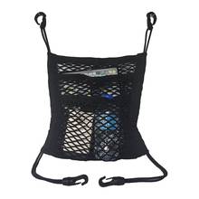 3-Layer Car Mesh Organizer Seat Back Storage Elastic Car Mesh Net Bag Between Holder Pocket For Auto Vehicle Car Accessories 2024 - buy cheap